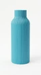 Интерьерная ваза "Fluted Bottle" 5 х 5 з 15 см - изображение 1