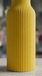 Интерьерная ваза "Fluted Bottle" 8 x 8 x 22 см - изображение 2