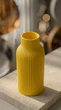 Интерьерная ваза "Fluted Bottle" 8 x 8 x 22 см - изображение 3