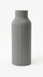 Интерьерная ваза "Fluted Bottle" 5 х 5 з 15 см - изображение 1