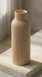 Интерьерная ваза "Fluted Bottle" 5 х 5 з 15 см - изображение 4