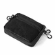 Сумка через плечо Hunter Mini Black, барсетка из Оксфорда 1000Д, черная, с Velcro-панелью для патчей (20х15х5 см) - изображение 8