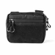 Сумка через плечо Hunter Mini Black, барсетка из Оксфорда 1000Д, черная, с Velcro-панелью для патчей (20х15х5 см) - изображение 11