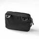 Сумка через плечо Hunter Mini Black, барсетка из Оксфорда 1000Д, черная, с Velcro-панелью для патчей (20х15х5 см) - изображение 12