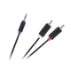 Кабель Jack 3.5 мм - 2RCA 1.0м Cabletech Standard (KPO3952-1) - изображение 1