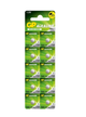 Батарейка GP AG1 (164-U10, LR60), 1.5V Alkaline - изображение 2