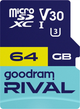 Карта пам'яті GoodRam RIVAL microSDXC 64GB V30 (UHS I U3) + ad - зображення 3