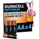Батарейка AA/LR06, Лужна, Duracell Optimum, BL (4шт.) - зображення 1