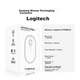 Мышь Logitech Pebble Enterprise Wireless/Bluetooth Light Blue - изображение 4