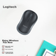 Мышь Logitech M185 Wireless Grey - изображение 3