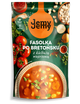 Упаковка супу JEMY JEMY фасоль по Бретонськи 6x400гр.(B-01-007-PU-pak) - изображение 2