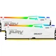 Модуль памяти для компьютера DDR5 32GB (2x16GB) 6000 MHz Beast RGB EXPO White Kingston Fury (ex.HyperX) (KF560C36BWE2AK2-32) - изображение 3