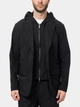 Куртка демісезонна з капюшоном чоловіча Armani Exchange 476352004 38 Чорна (1161516945) - зображення 1