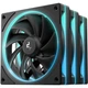 Комплект корпусних вентиляторів Deepcool FL12 SE 3 in 1 Black (R-FL12SE-BKAPN3-G) [168391] - зображення 1