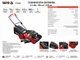 Газонокосилка бензиновая YATO 3,5 кВт, 196 см³, ширина покоса 510 мм, высота 25–70 мм, 2800 об/мин, YT-85255 - изображение 2