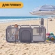 Детский игровой манеж LEOBRO Multisport Grey 120 x 180 см футбольные ворота для малышей баскетбольное кольцо манеж для игр детский - изображение 4