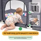 Детский игровой манеж LEOBRO Multisport Grey 120 x 180 см футбольные ворота для малышей баскетбольное кольцо манеж для игр детский - изображение 7