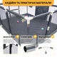 Детский игровой манеж LEOBRO Multisport Grey 120 x 180 см футбольные ворота для малышей баскетбольное кольцо манеж для игр детский - изображение 8