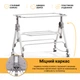 Кроватка-трансформер LEOBRO Smart Crib Pro 5в1 Серая (LB-1136) - изображение 7