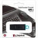 USB флеш накопичувач Kingston 64GB DataTraveler Exodia Black/Teal USB 3.2 (DTX/64GB) - зображення 6