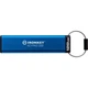 USB флеш накопичувач Kingston 128GB IronKey Keypad 200 AES-256 Encrypted Blue USB 3.2 (IKKP200/128GB) - зображення 6