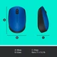 Мишка Logitech M171 Blue (910-004640) - зображення 10