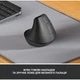 Мишка Logitech Lift Vertical Ergonomic Wireless/Bluetooth Graphite (910-006473) - зображення 3