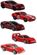 Набір автомобілів Mattel Hot Wheels Ferrari 5 шт JLN12 (194735367887) - зображення 3