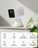 Беспроводная камера видеонаблюдения ieGeek 1080P, Wi-Fi, AI/PIR, ночное видение, 2-Way Audio, Alexa, IP65, White - изображение 3