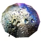 Женский зонт автомат Три Слона TSL220-6 Rainbow Rain сатин 12 спиц - изображение 4