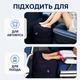 Подушка для путешествий 43см , подставка для ног, 3 уровня высоты, для самолета, автобуса черный цвет - изображение 4