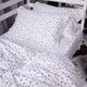 Простынь Фланель 016 "White Stars" 200*220 - изображение 2
