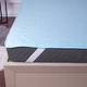 Наматрасник №1725 Eco Light Blue (Silk) (обычный на резинке по углам) 200*220 - изображение 4