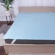 Наматрасник №1725 Eco Light Blue (Silk) (обычный на резинке по углам) 200*220 - изображение 5