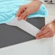 Наматрасник №1725 Eco Light Blue (Silk) (обычный на резинке по углам) 200*220 - изображение 12