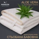 Наматрасник №5009 Exclusive Line Antiallergic Aloe Vera (обычный на резинке по углам) 200*200 - изображение 1