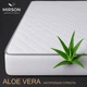 Наматрасник №277 Стандарт Bamboo Aloe vera (обычный на резинке по периметру) 60*120 - изображение 1