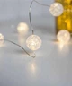 Світлодіодна гірлянда-штора «Кульки» 3×3 м 242 LED з 8 режимами світіння теплий світ живлення USB 5V - изображение 5