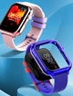 Умные часы для детей Lemfo KT38 с AMOLED дисплеем, 4G LTE сим картой, видеозвонками, GPS геолокацией, Wi-Fi, прослушиванием и памятью 16 ГБ До 4 дней работы Черный - изображение 4