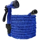 Шланг для поливання 45 м AN-620 Magic Hose з розпилювачем Magic Hose, Синій/ Садовий шланг поливальний/розтягувальний шланг - зображення 3