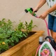 Гнучкий садовий шланг з пістолетом і котушкою переносний, 10 м, LY-907 / Шланг з котушкою / Поливальний шланг - зображення 5