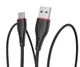 Кабель Pixus Start USB Type-C, Black - зображення 1