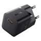 Зарядное устройство Baseus GaN5 Mini Fast Charger 25W Сетевой адаптер Type-C с быстрой зарядкой PD3.0/QC3.0/AFC/FCP/PPS и кабелем Type-C to Type-C 100W, Черный - изображение 3