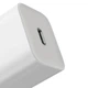 Зарядний пристрій Baseus Super Silicone Quick Charger 20W Мережевий адаптер Type-C зі швидкою зарядкою QC3.0/PD3.0 та кабелем Type-C to Lightning, Білий - зображення 6