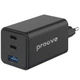 Зарядное устройство Proove Pocket GaN 65W Сетевой адаптер 2Type-C/USB с быстрой зарядкой QC4+/PD3.0, Черный - изображение 4