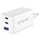 Зарядний пристрій Proove Pocket GaN 65W Мережевий адаптер 2Type-C/USB зі швидкою зарядкою QC4+/PD3.0, Білий - зображення 2