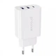 Зарядное устройство Proove Rapid 30W Сетевой адаптер 2USB/Type-C с быстрой зарядкой QC3.0/PD3.0, Белый - изображение 1