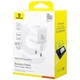 Зарядное устройство Baseus Palm Fast Charger 30W Сетевой адаптер Type-C/USB с быстрой зарядкой PD3.0/QC3.0/SCP/AFC, Черный - изображение 6