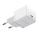 Зарядний пристрій Baseus Palm Fast Charger 20W Мережевий адаптер Type-C зі швидкою зарядкою PD3.0/PD2.0/QC3.0/PPS та кабелем Type-C to Type-C 60W, Білий - зображення 3