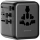 Зарядное устройство Proove Trip 25W Сетевой адаптер 2USB/Type-C/AC с быстрой зарядкой Черный - изображение 3